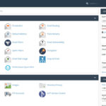 cpanel hosting login first screen